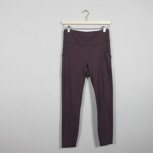 Lululemon Invigorate High-Rise Tight 25" Size 8 Women Black Currant Everlux 250